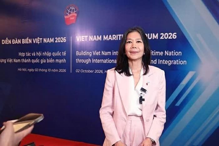 Điều phối viên thường trú Liên hợp quốc tại Việt Nam Pauline Tamesis trả lời phỏng vấn TG&VN. (Ảnh: Thành Long)