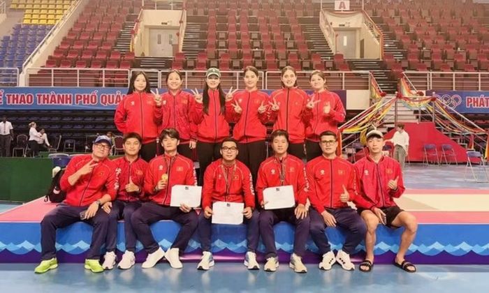 Đấu kiếm Việt Nam nhất toàn đoàn Giải vô địch Đông Nam Á 2026. Ảnh: Bá Quang