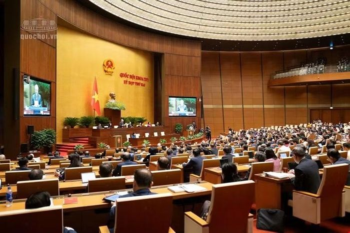 Dự án Luật xử lý vi phạm hành chính dự kiến được Quốc hội thông qua vào cuối kỳ họp thứ hai đang diễn ra. Ảnh: QH