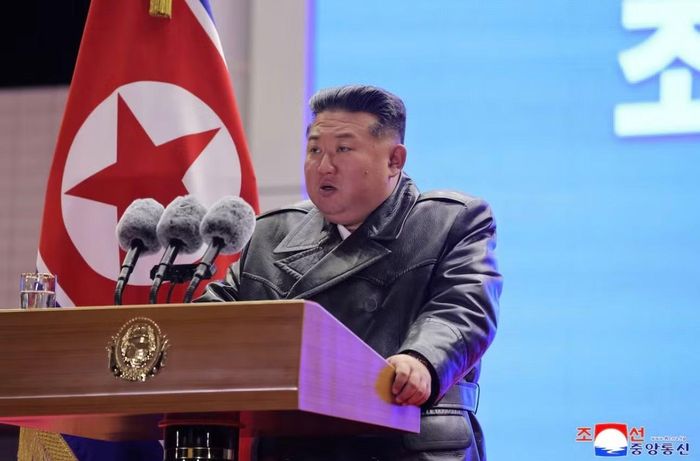 Chủ tịch Triều Tiên Kim Jong Un phát biểu trong một dịp năm 2025. (Ảnh: KCNA)
