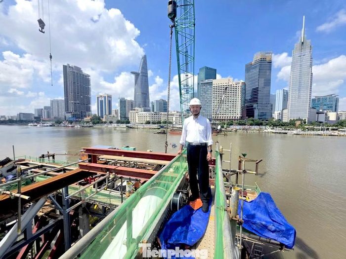 Tiến sĩ Kudo Hiroshi, Chủ nhiệm thiết kế cầu đi bộ qua sông Sài Gòn. Ảnh: Nhân vật cung cấp