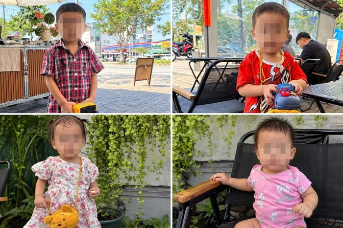 4 trẻ bị bỏ rơi trước cổng chùa ở TPHCM. Ảnh: UBND phường An Khánh.