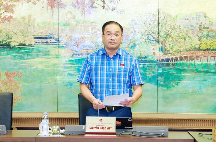 Đại biểu Nguyễn Ngọc Việt. Ảnh: Văn Tuyến