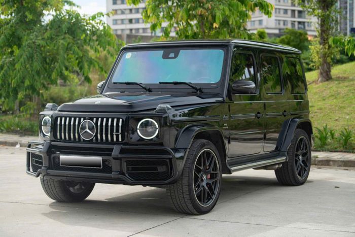 Mercedes-AMG G63 thuộc dòng G-Class nổi tiếng với kiểu dáng vuông vức, bề thế. 