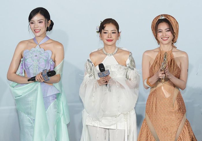 Ba nữ diễn viên của phim: Kỳ Duyên, Chi Pu và Ninh Dương Lan Ngọc. 