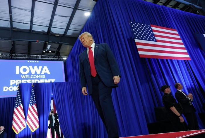Tổng thống Mỹ Donald Trump. Ảnh: NYT
