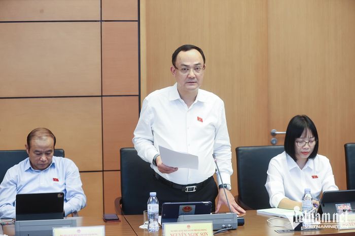 Đại biểu Nguyễn Ngọc Sơn. Ảnh: Phạm Hải
