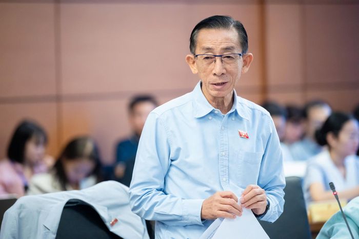 Đại biểu Trần Hoàng Ngân. Ảnh: Media QH