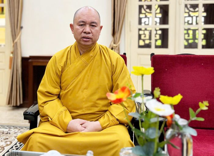 Thượng tọa Thích Đức Thiện - Phó Chủ tịch, Tổng Thư ký Hội đồng Trị sự GHPG Việt Nam