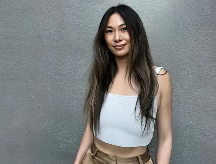 Quách Lộ Tây (Lucy Guo) - nữ tỷ phú 9X tự thân giàu trong top thế giới, đồng sáng lập Scale AI và hiện là CEO của nền tảng sáng tạo nội dung Passes. Ảnh: Baidu