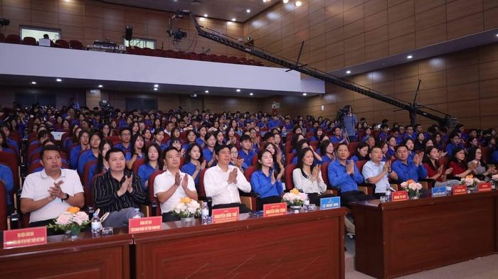 Cuộc thi “Dự án khởi nghiệp trong đoàn viên, thanh niên tỉnh Thanh Hóa” năm 2026, với sự tham gia của hơn 500 đoàn viên, thanh niên. Ảnh: TTTH