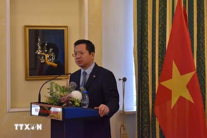 Đại sứ Việt Nam tại Ba Lan Hà Hoàng Hải. (Ảnh TTXVN phát)