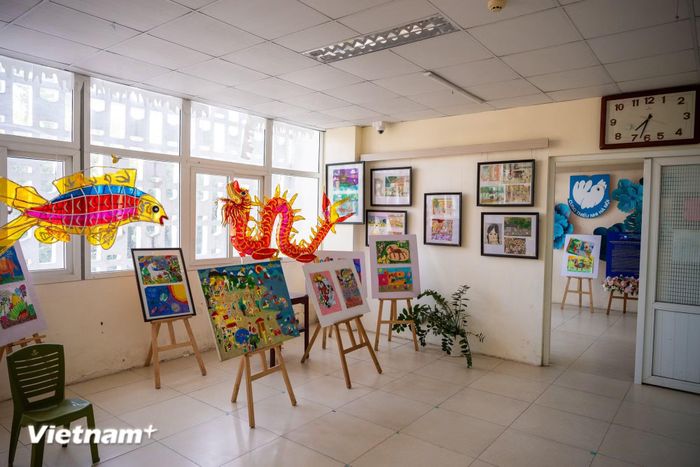 Qua nhiều năm, Cung Thiếu nhi Hà Nội đã trở thành không gian nuôi dưỡng năng khiếu cho hàng vạn trẻ em. (Ảnh: Minh Sơn/Vietnam+)