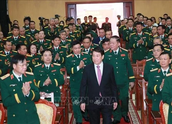 Các đại biểu đến dự lễ kỷ niệm. Ảnh: Trọng Đức/TTXVN