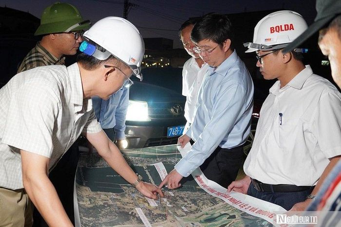 Chủ tịch UBND tỉnh Quảng Trị kiểm tra tiến độ dự án