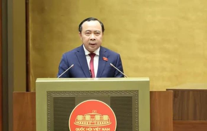 Bộ trưởng Bộ Khoa học và Công nghệ Vũ Hải Quân. Ảnh: Quochoi.vn