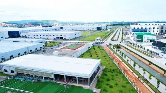 Khu công nghiệp Sông Khoai. Ảnh: Quang Ninh Media