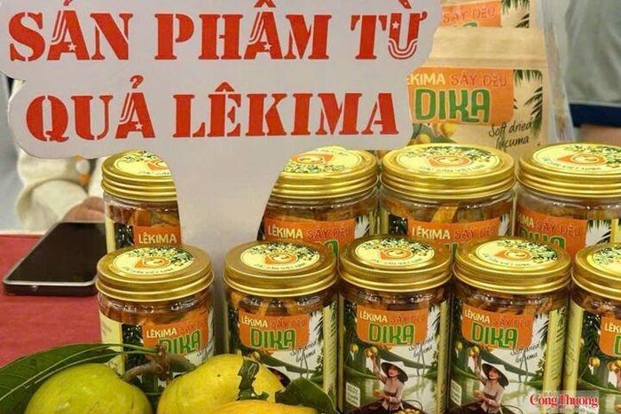  Sản phẩm lêkima sấy dẻo đạt chuẩn OCOP 4 sao, mở rộng kênh phân phối và tiếp cận người tiêu dùng qua các sàn thương mại điện tử.