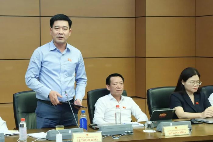 Đại biểu Lê Thanh Hoàn, Đoàn ĐBQH tỉnh Thanh Hóa. Ảnh: An Nhiên