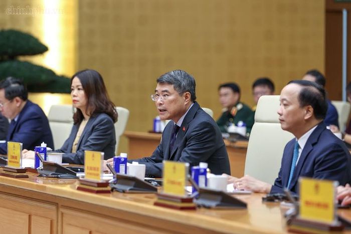Thủ tướng Chính phủ đề nghị Liên Hợp Quốc đồng hành cùng Việt Nam phát triển kinh tế xanh, kinh tế tuần hoàn, bảo đảm an ninh năng lượng và thúc đẩy chuyển dịch năng lượng công bằng - Ảnh: chinhphu.vn/Nhật Bắc
