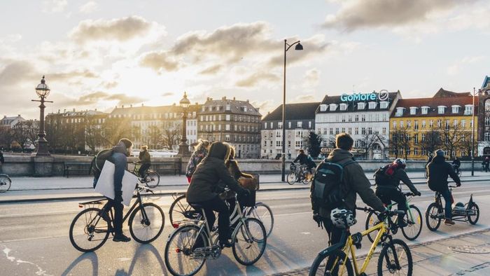 Xe đạp không chỉ là đạo cụ cho những bức ảnh mang phong cách Bắc Âu. Ảnh: Visit Copenhagen
