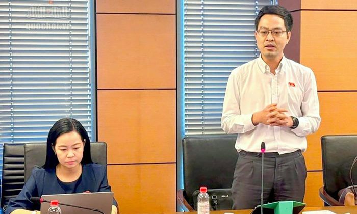 Đại biểu Lê Trung Quân phát biểu thảo luận