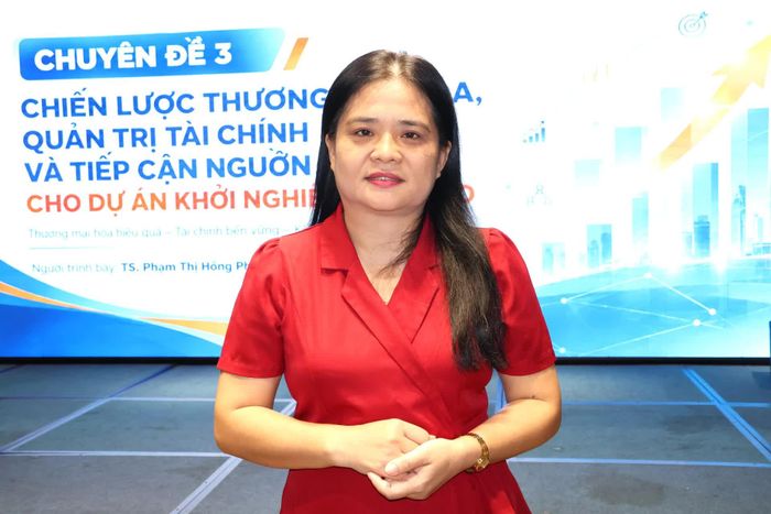 Tiến sĩ PHẠM THỊ HỒNG PHƯỢNG - Viện trưởng Viện Khoa học Công nghệ, Đổi mới sáng tạo và Phát triển bền vững Ecotech (TP. Hồ Chí Minh).