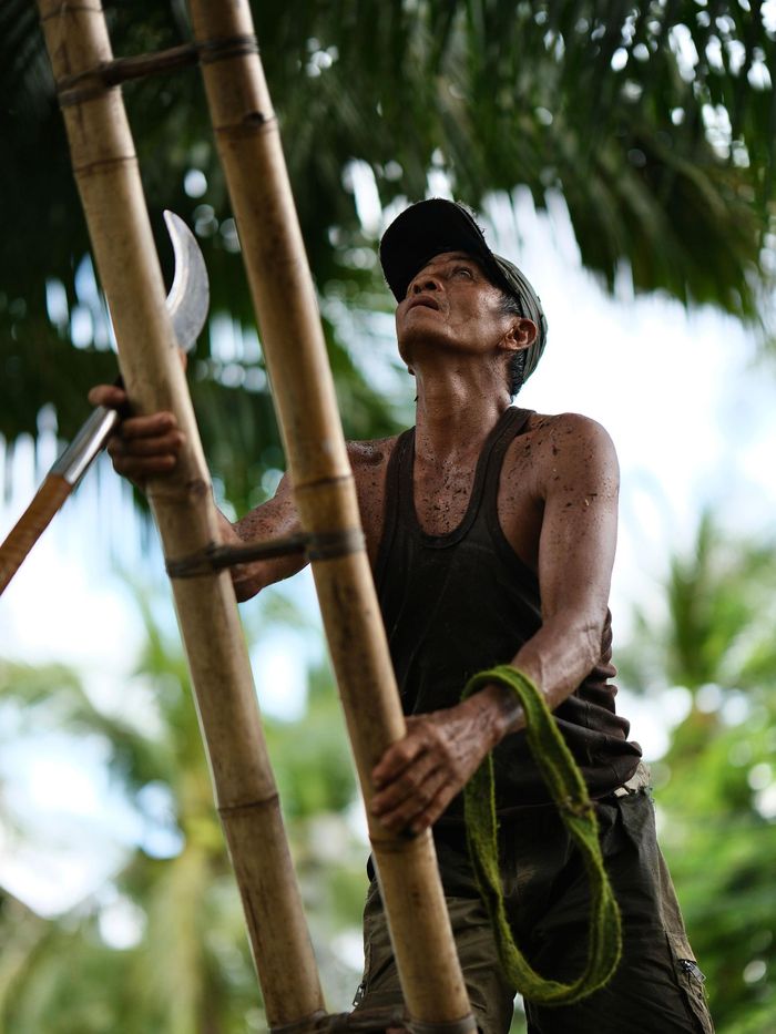 Ông Phạm Văn Tân chuẩn bị cho ngày mới