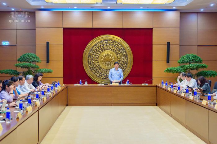 Quang cảnh phiên thảo luận. (Ảnh: Quốc hội)