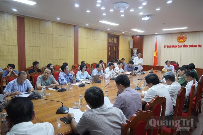 Quang cảnh buổi làm việc - Ảnh: Nh.V