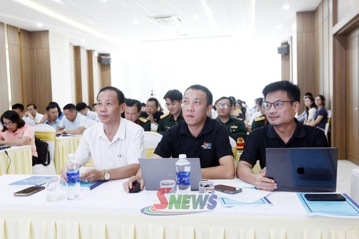 Các học viên tham gia hội nghị tập huấn.