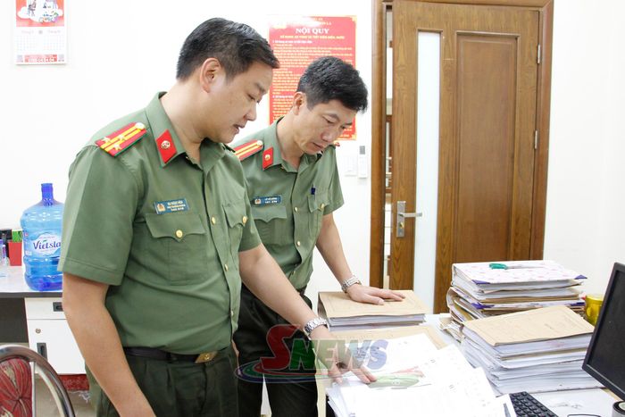 Các chứng cứ, tài liệu thu thập liên quan đến bà Đàm Thị Tươi.