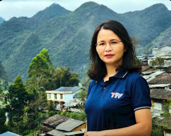 Nhà báo Hoàng Thị Minh Phương, Phó Trưởng phòng Điện tử, Phát thanh và Nội dung số.