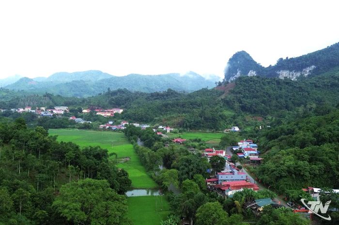 Diện mạo thôn Nà Lẹng, xã Bằng Thành có nhiều đổi thay nhờ Chương trình xây dựng nông thôn mới với sự đồng thuận chung tay của người dân.