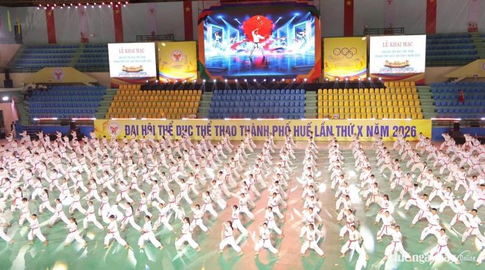 Chương trình nghệ thuật, đồng diễn sẽ diễn ra quy mô với những đội hình võ thuật mạnh mẽ