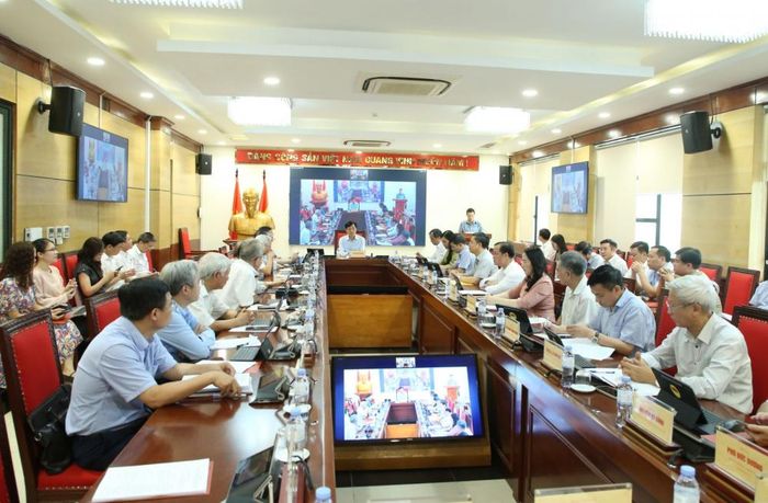 Hội nghị tổng kết, rút kinh nghiệm nghiên cứu, tham mưu xây dựng các đề án trình Hội nghị Trung ương 4 khóa XIV.