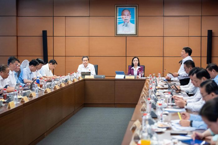 Quang cảnh phiên thảo luận tổ. Ảnh: Media Quốc hội.