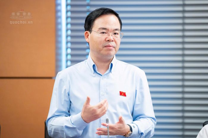 Đại biểu Trần Văn Khải (đoàn Ninh Bình). Ảnh: Media Quốc hội.