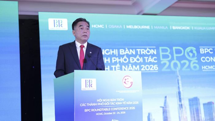  Ông Nguyễn Lộc Hà – Phó Chủ tịch UBND TP.Hồ Chí Minh phát biểu khai mạc tại hội nghị.