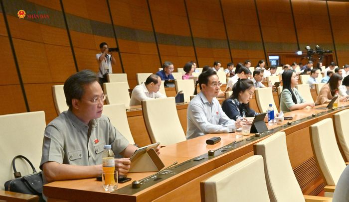 Các đại biểu tham dự phiên họp. Ảnh: Quang Khánh
