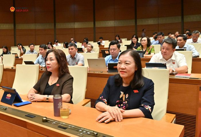 Các đại biểu tham dự phiên họp. Ảnh: Quang Khánh