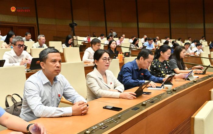 Các đại biểu tham dự phiên họp. Ảnh: Quang Khánh