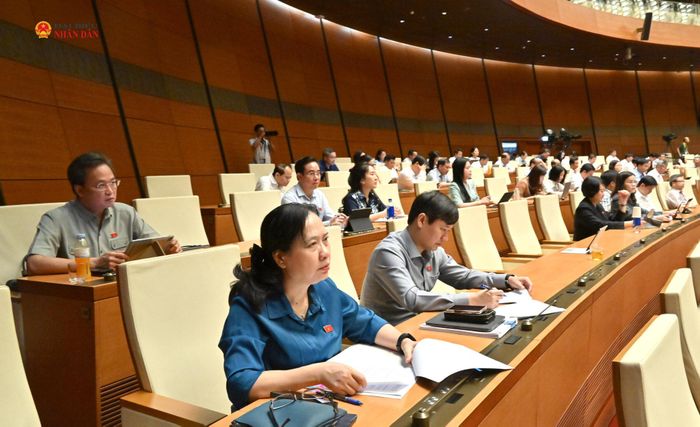 Các đại biểu tham dự phiên họp. Ảnh: Quang Khánh