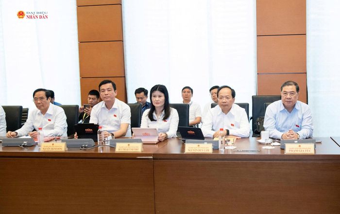 Đoàn ĐBQH tỉnh Hà Tĩnh tham gia phiên thảo luận tổ