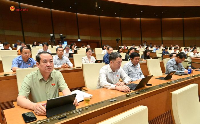 Các đại biểu tham dự phiên họp. Ảnh: Quang Khánh