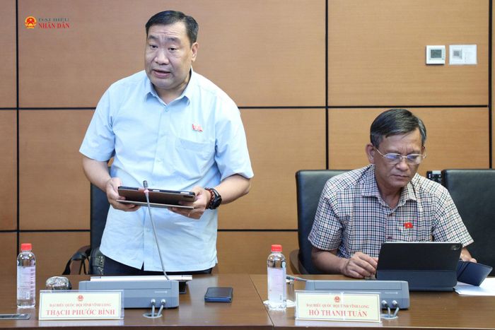 ĐBQH Thạch Phước Bình (Vĩnh Long) phát biểu