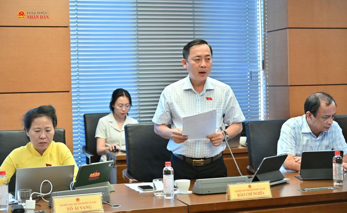 ĐBQH Đào Chí Nghĩa (TP. Cần Thơ) phát biểu. Ảnh: Quang Khánh