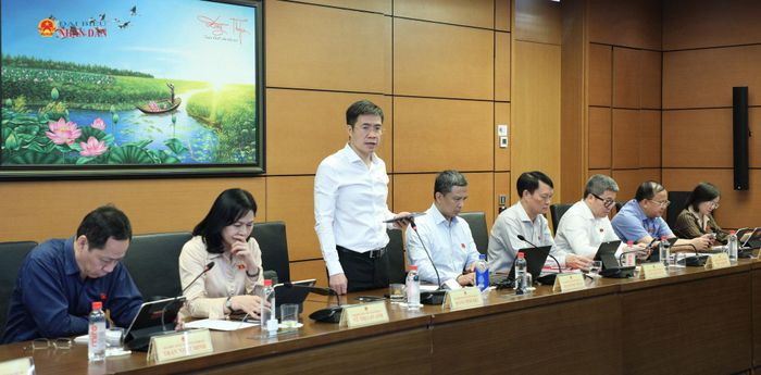 ĐBQH Hoàng Minh Hiếu (Nghệ An) phát biểu