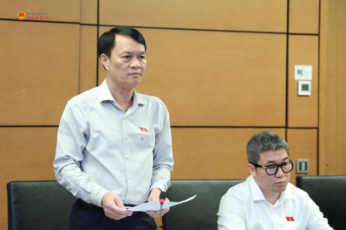 ĐBQH Lương Đình Hưng (Nghệ An) phát biểu