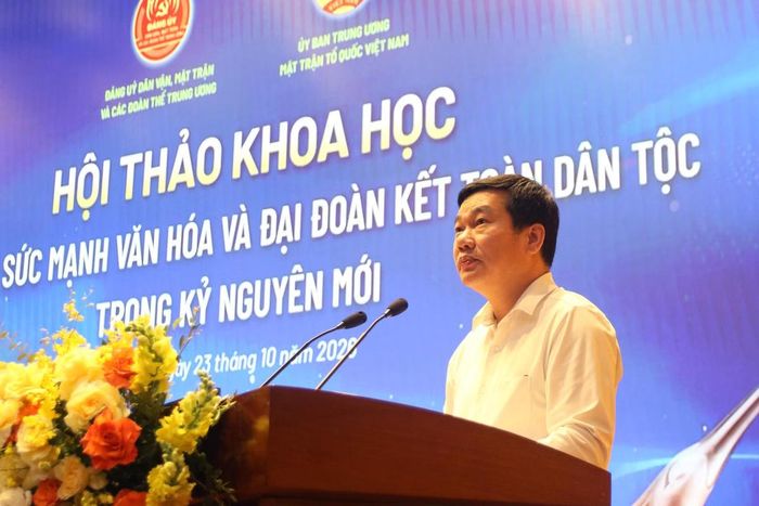 ng Nguyễn Việt Khánh, Phó Chủ tịch Ủy ban Mặt trận Tổ quốc Việt Nam tỉnh Tuyên Quang. Ảnh: ĐĐK